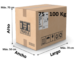 Envío paquete Máx. 100Kg