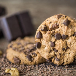 Galletas con chispas de...